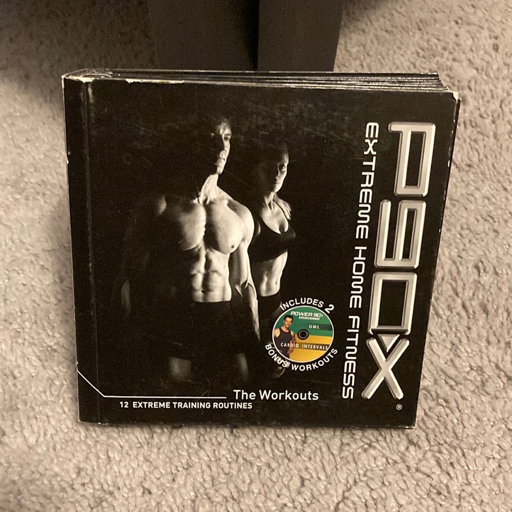 P90X Extreme Home Fitness DVD Complete Set The Workouts 12 Discs + 1 Bonus